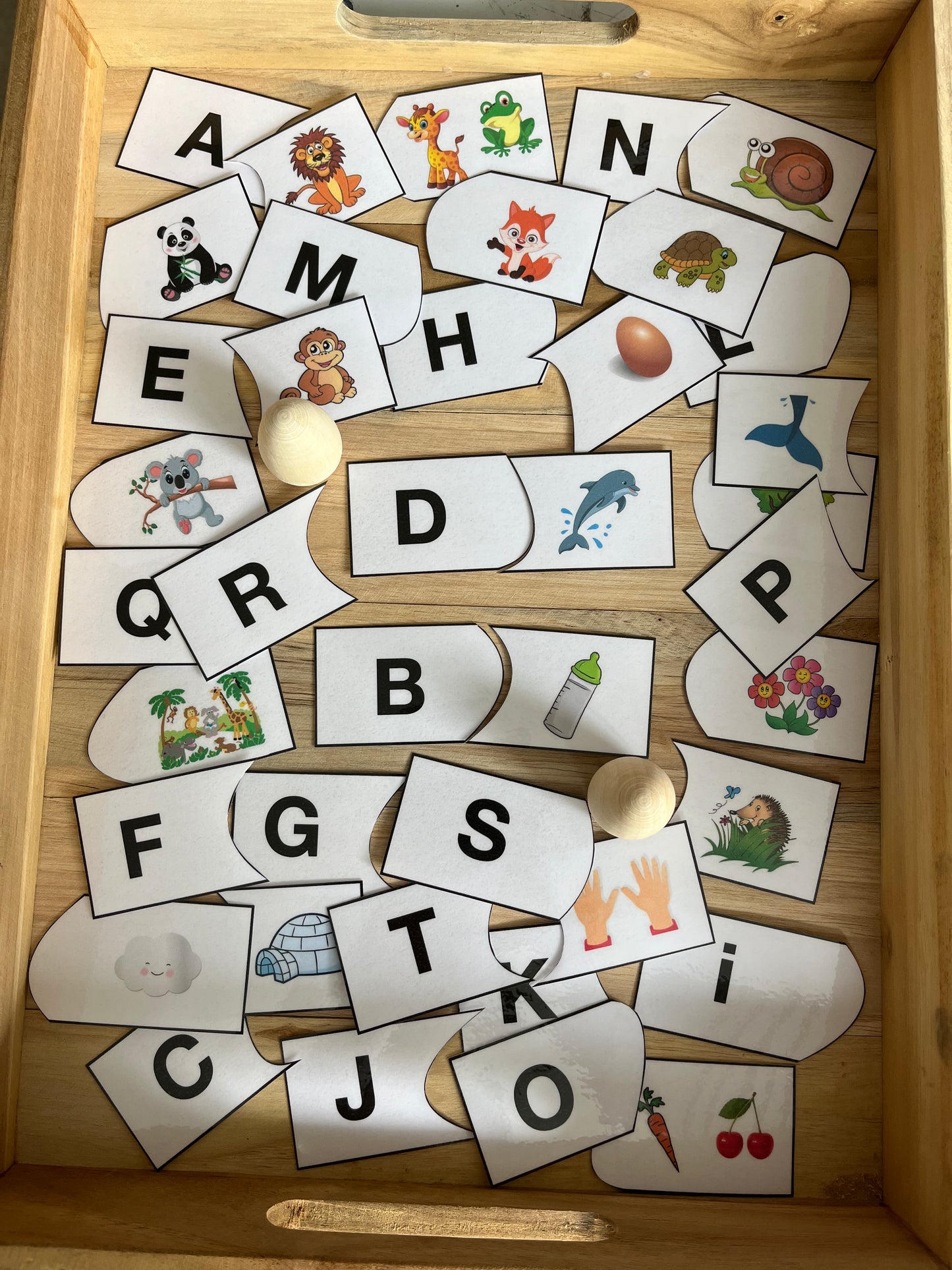 Abécédaires puzzle des lettres