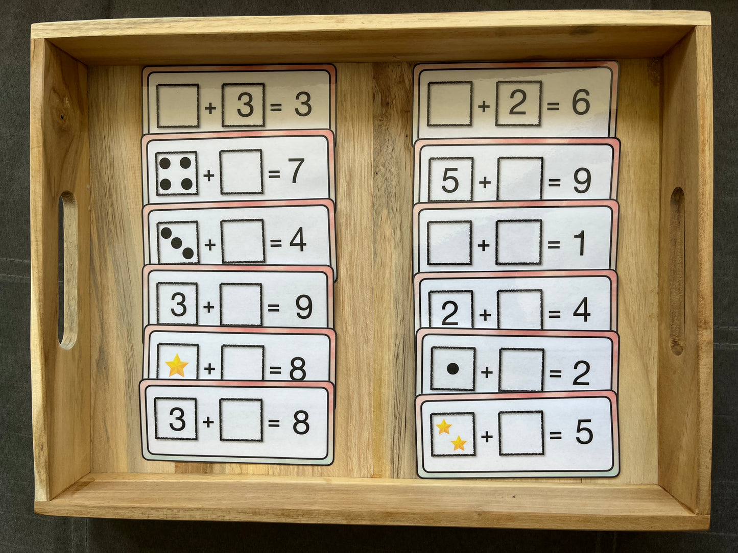 Calcul avec chiffres manquants