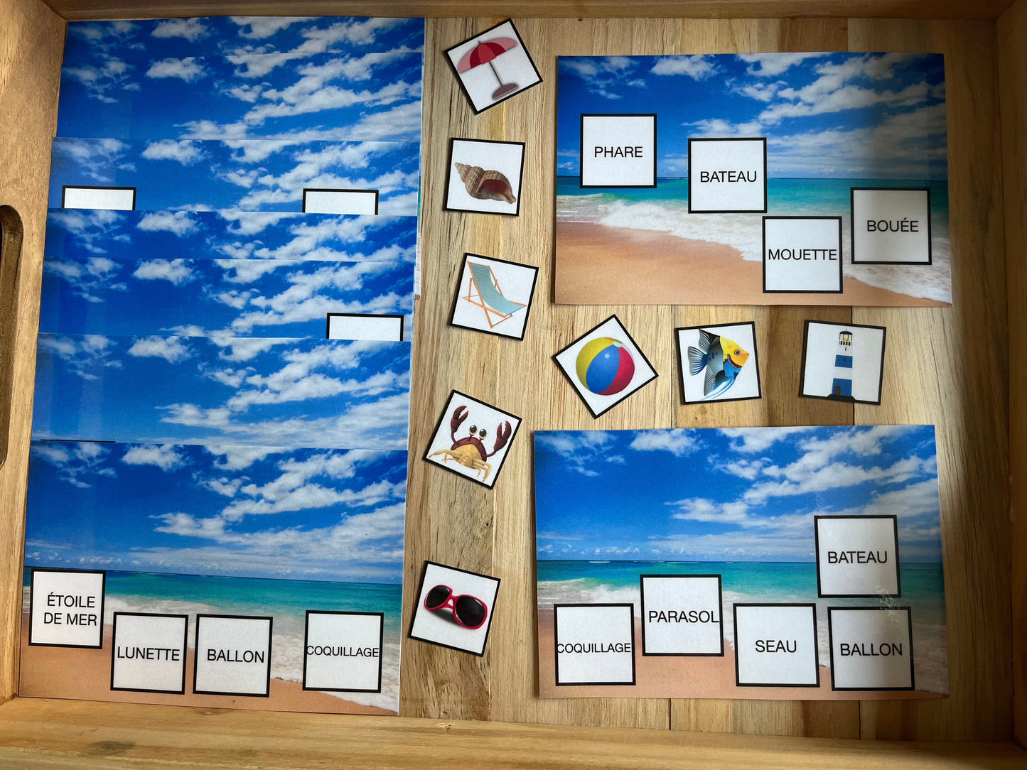 image et mots d'été