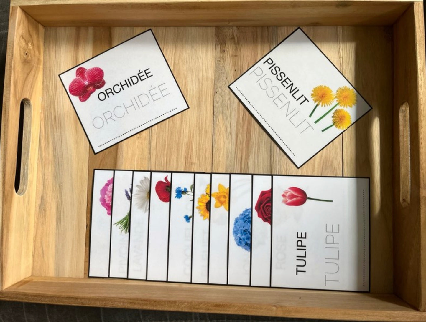 Écriture des fleurs