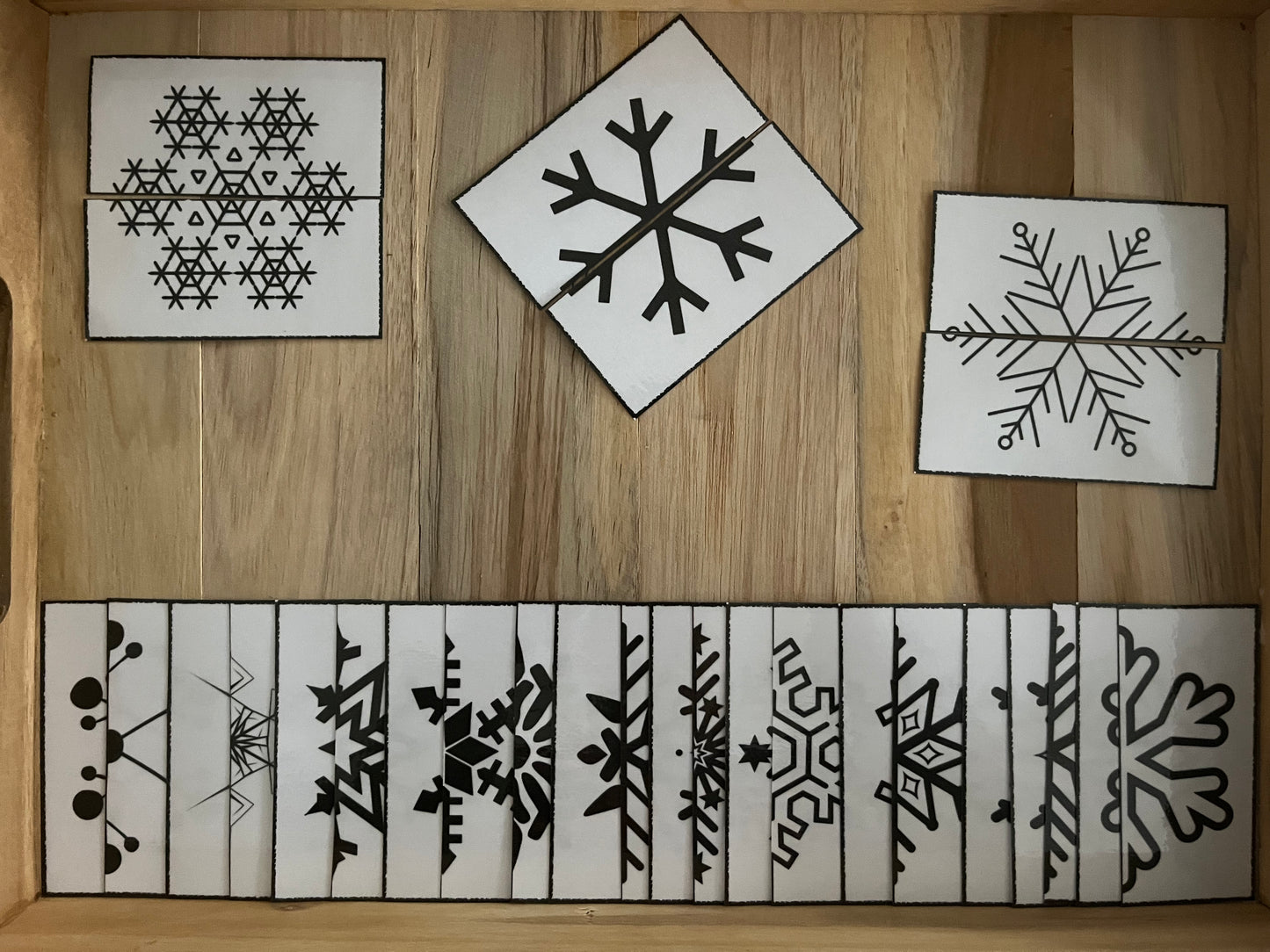 Symétrie de flocons