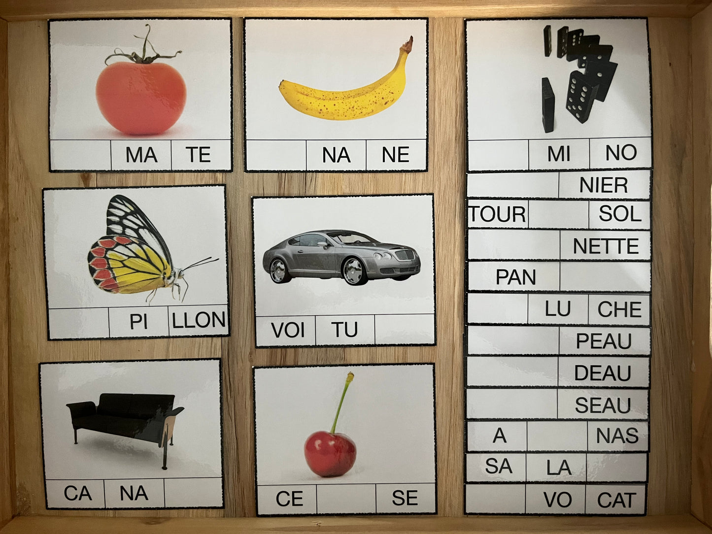 Cartes syllabes manquantes