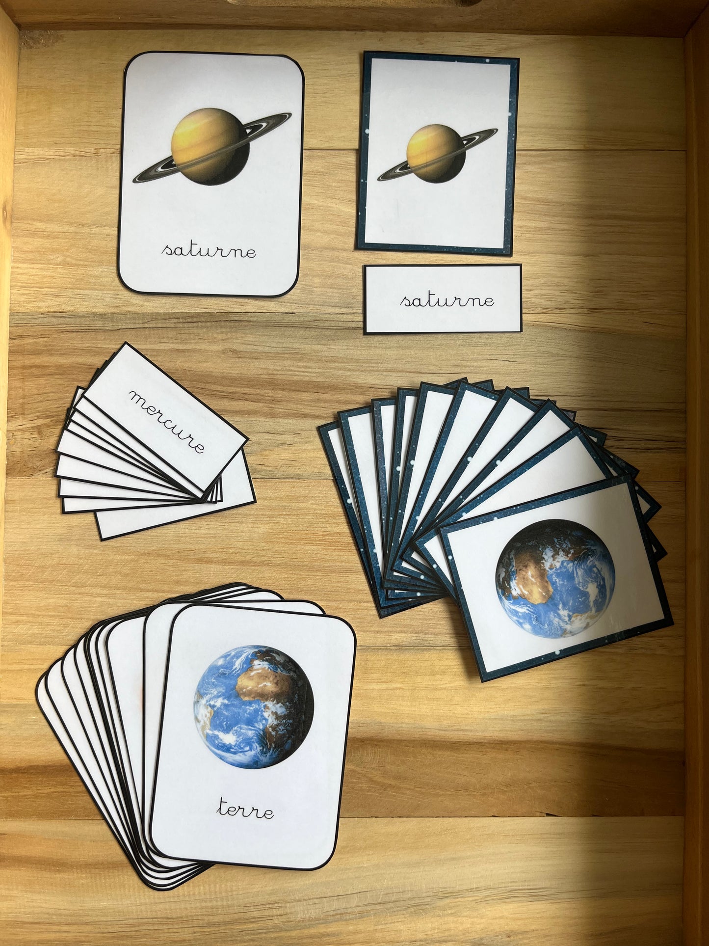 Cartes de nomenclature de l'espace