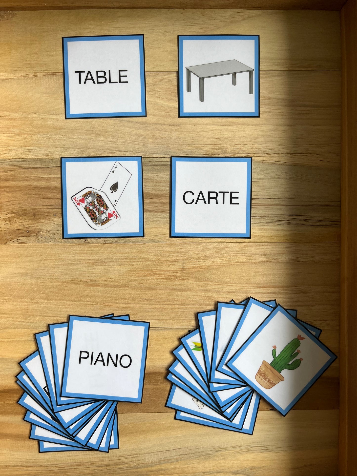 Mots et images (série bleu)