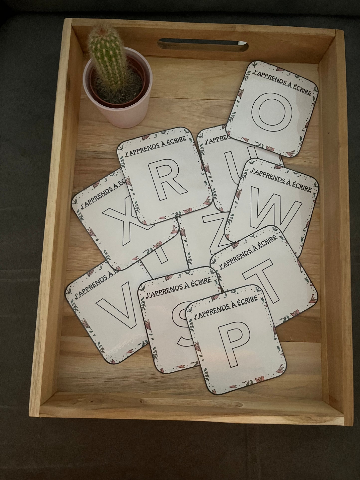 Abécédaire des majuscules