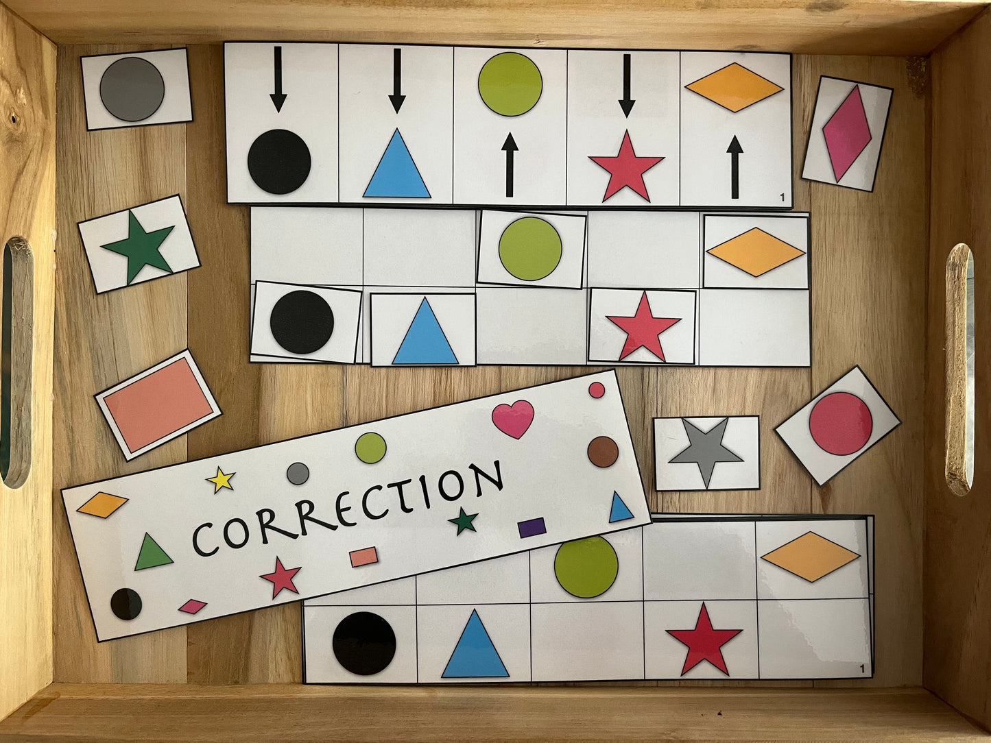 Repère des formes et couleurs