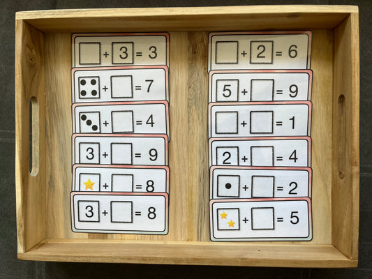 Calcul avec chiffres manquants