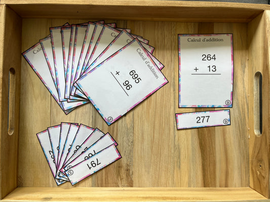 Opérations posés d'addition