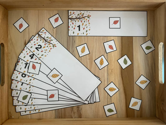 Compter les feuilles ( automne )