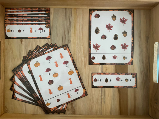 Compter les éléments (spécial automne)