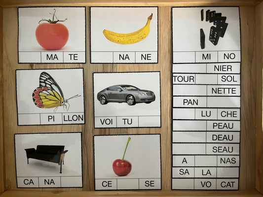 Cartes syllabes manquantes