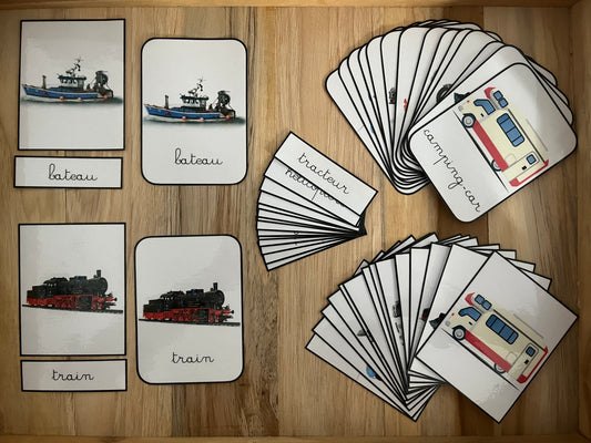 Cartes de nomenclature des véhicules