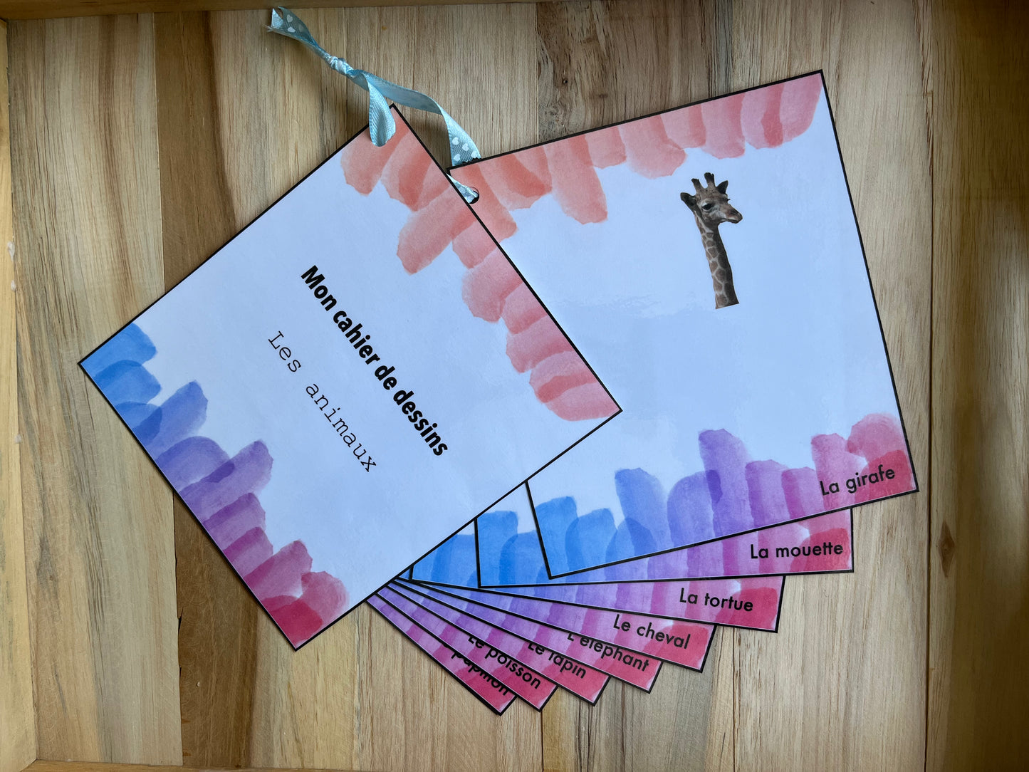 Cahier de dessins (spécial animaux)