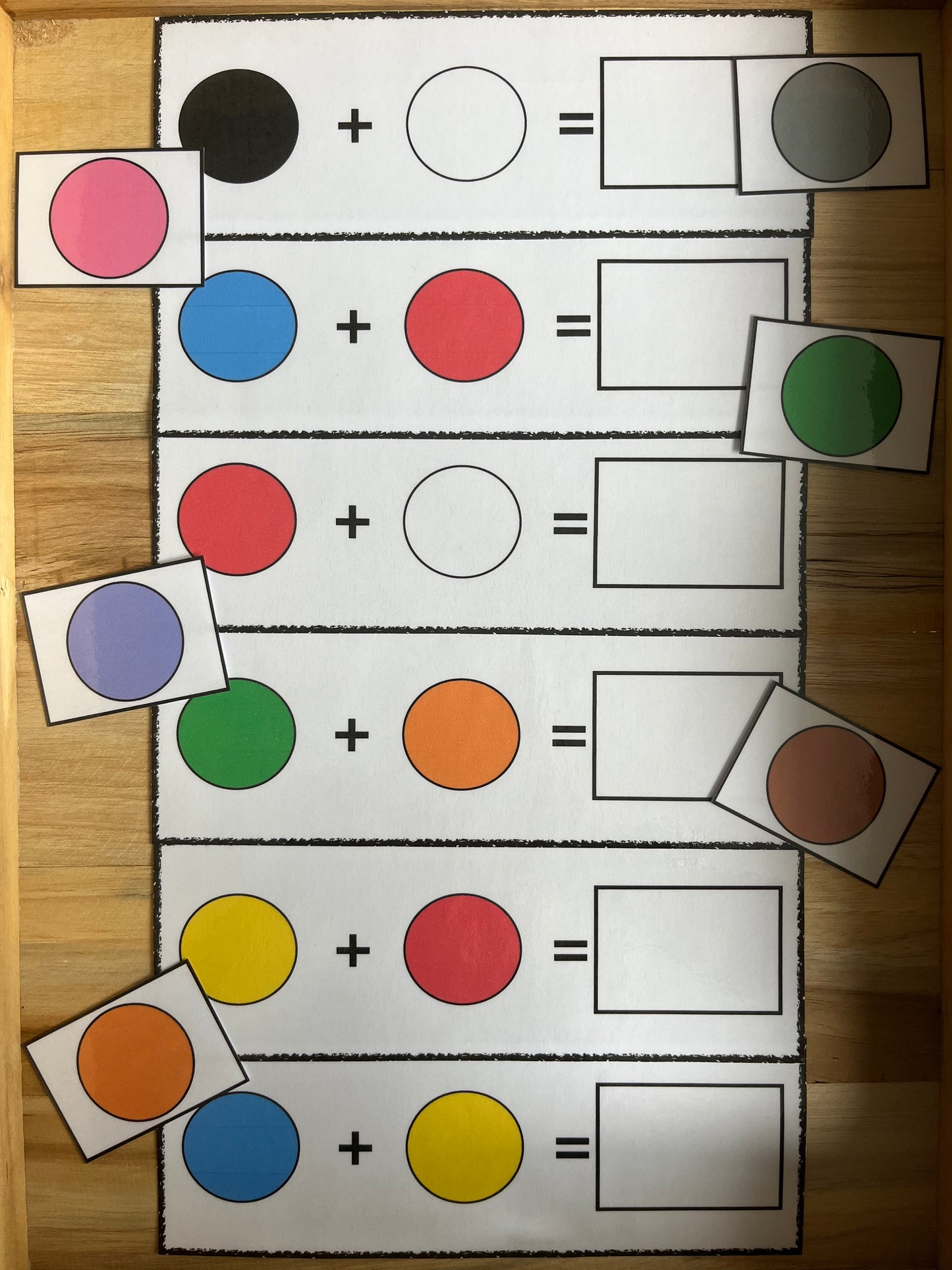 Additions de couleur