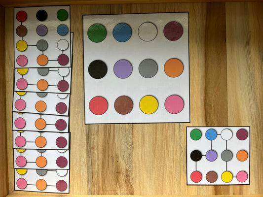 Reproduction de chemin en couleurs