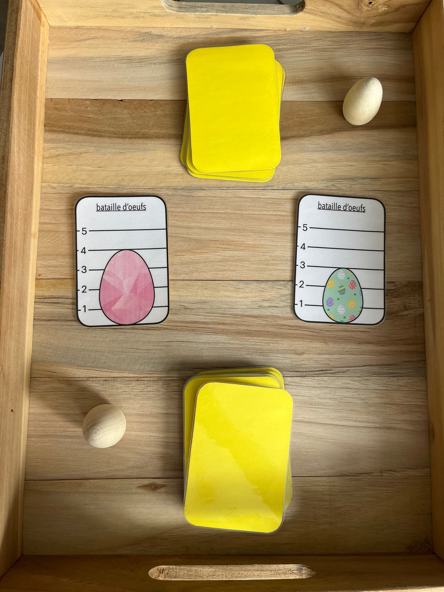 bataille d'oeufs de pâques