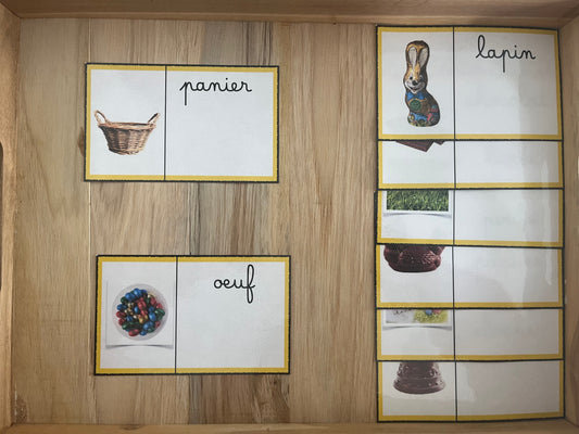 écriture pâques cursive