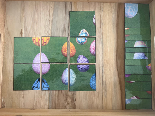 puzzle d'oeufs