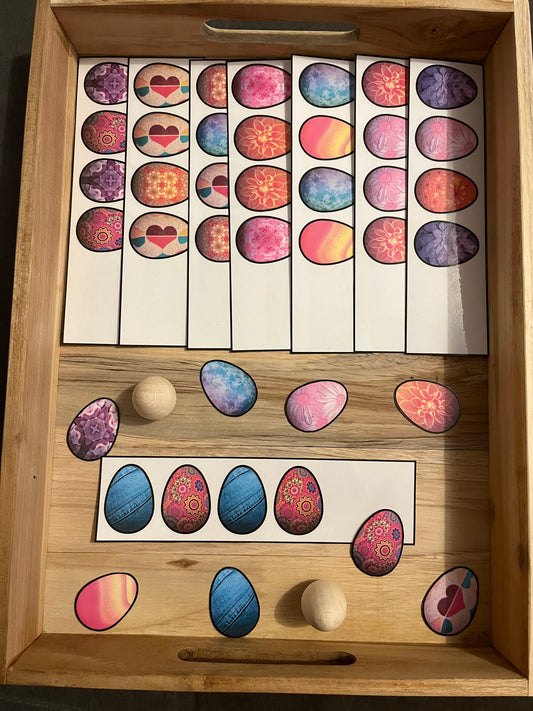 suite d'oeufs de pâques